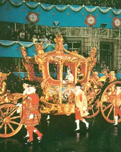 The coronation of Queen Elizabeth II in 1953